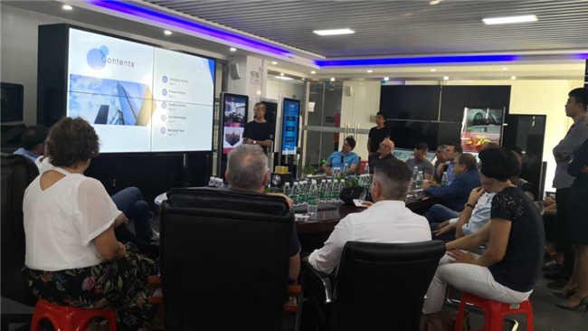 荷蘭商務(wù)考察團(tuán)蒞臨瑪威爾進(jìn)行考察交流