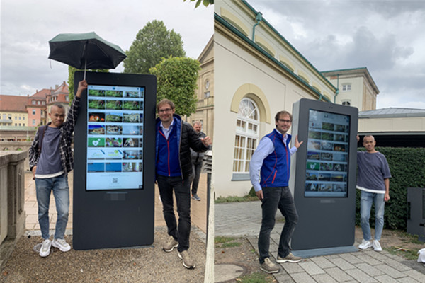 德國(guó)55寸戶外高亮液晶屏